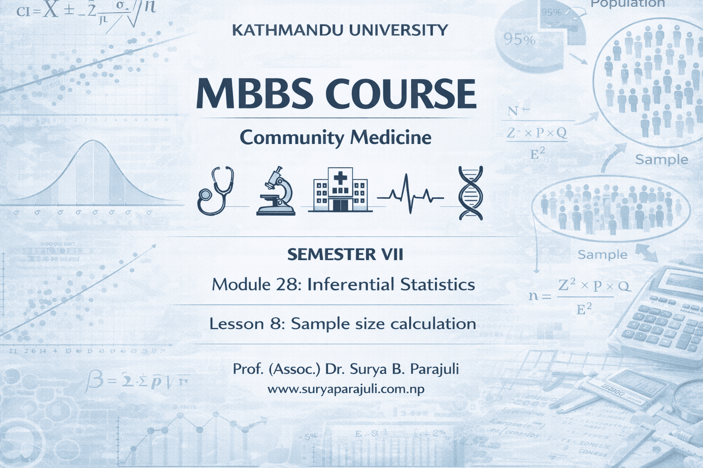 Sample size calculation